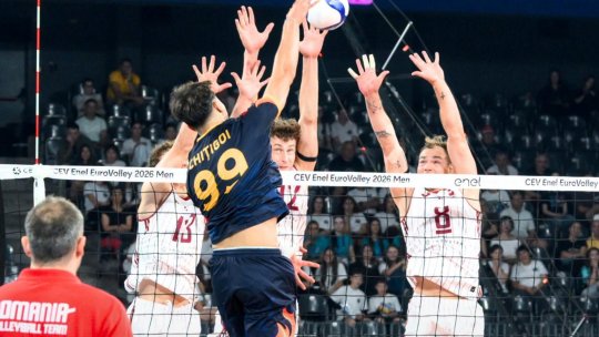Volei masculin. Naționala României a debutat cu o înfrângere la Campionatul European