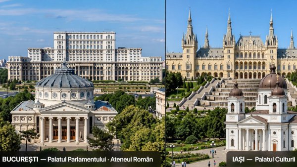 București și Iași, în topul celor mai bune orașe din lume