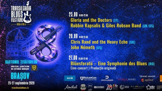 Transilvania Blues Festival - Opt ani de blues. Opt ani de întâlniri memorabile între artiști și public