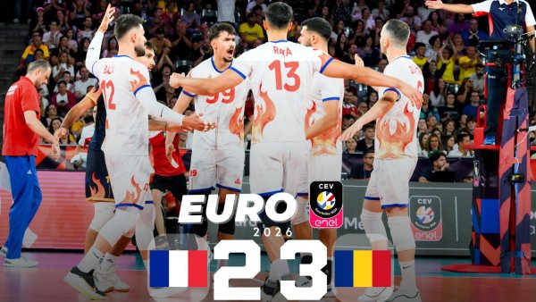 Volei masculin. Naționala a încheiat faza grupelor de la Campionatul European 2026 cu o victorie
