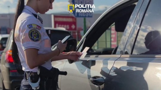 Acțiune rutieră soldată cu 83 de amenzi