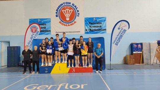 Badminton. ACS Kids Tâmpa Brașov, locul al doilea în Campionatul Național pe echipe