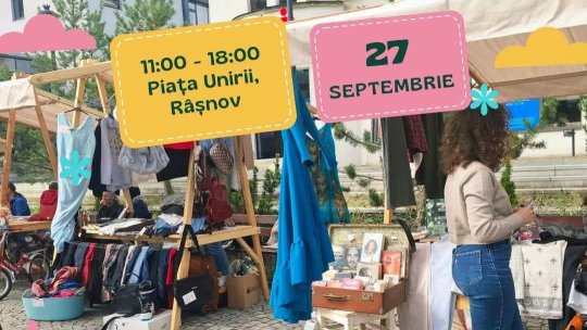 Târg de obiecte cu poveste, la Râșnov