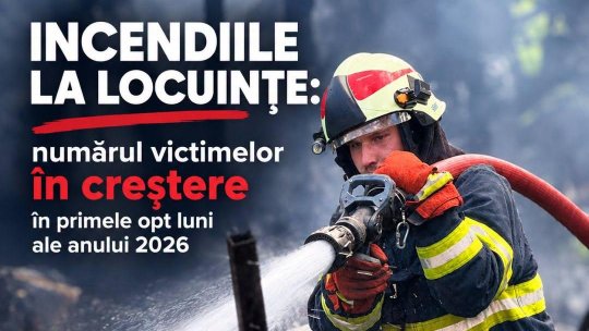 Mai multe incendii la locuințe în 2026. Sistemele de încălzire și instalațiile electrice, printre principalele cauze