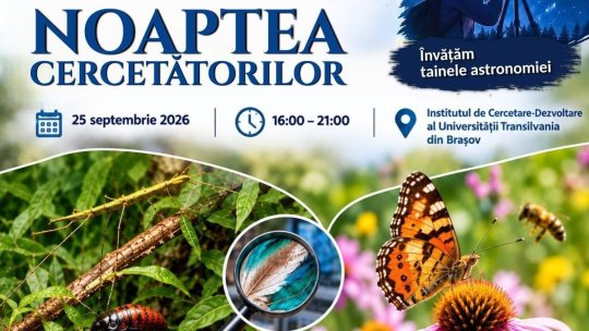 Grădina Zoologică Brașov participă la Noaptea Cercetătorilor