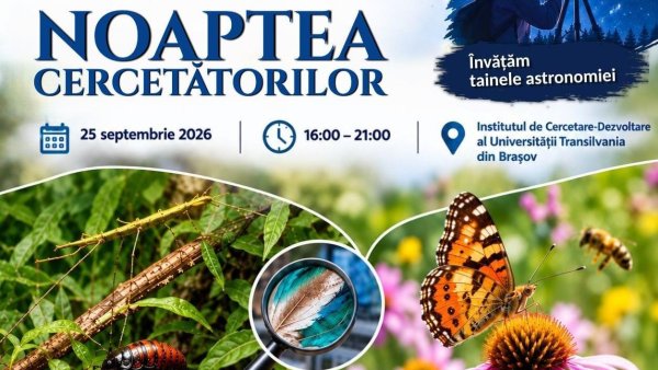 Grădina Zoologică Brașov participă la Noaptea Cercetătorilor