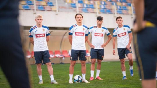 Fotbal. Naționala de tineret a României continuă pregătirea pentru preliminariile Campionatului European