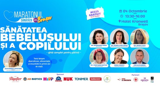 Două evenimente gratuite pentru părinți și viitori părinți, într-o singură zi la Brașov