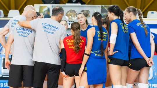 Volei feminin: Corona Brașov a învins pe CSM Lugoj cu 3-0
