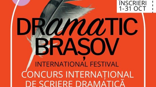 DrAMAtic Brașov, concurs internațional de scriere dramatică, organizat de TSA