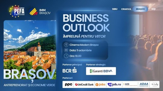 "Business Outlook Brașov": Soluții pentru dezvoltarea economiei regionale