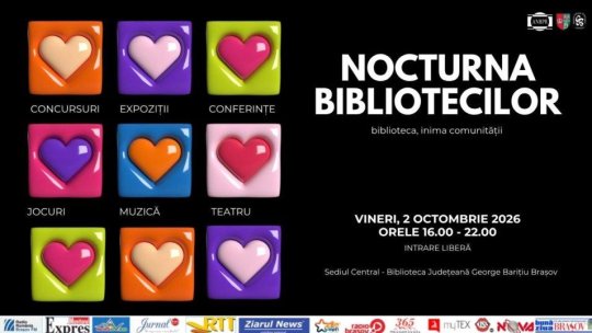 Vânătoare de comori la Nocturna Bibliotecilor