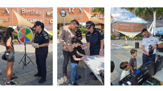 Poliția Brașov îi învață pe copii să devină „supereroii” propriei siguranțe