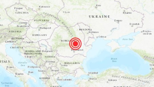 Cutremur în zona seismică Vrancea. A avut magitudinea peste 4