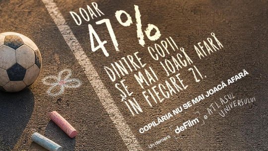 SONDAJ | Copiii români petrec prea puțin timp la joacă afară
