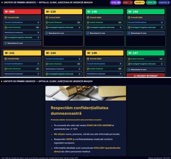 Sistem nou de comunicare cu pacienții, la Spitalul Județean Brașov Sistem nou de comunicare cu pacienții, la Spitalul Județean Brașov