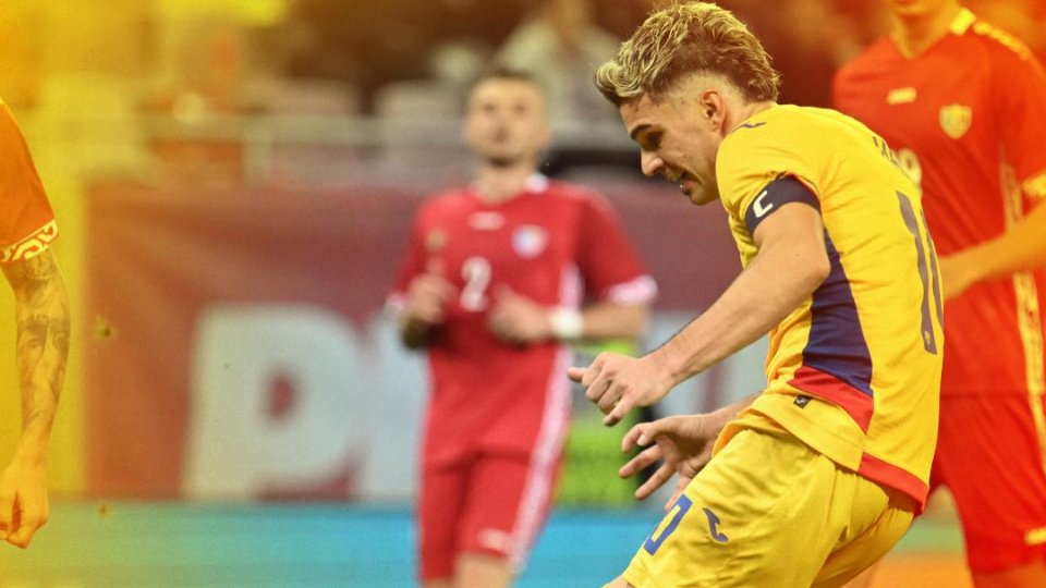 Fotbal / România câștigă amicalul cu Moldova VIDEO