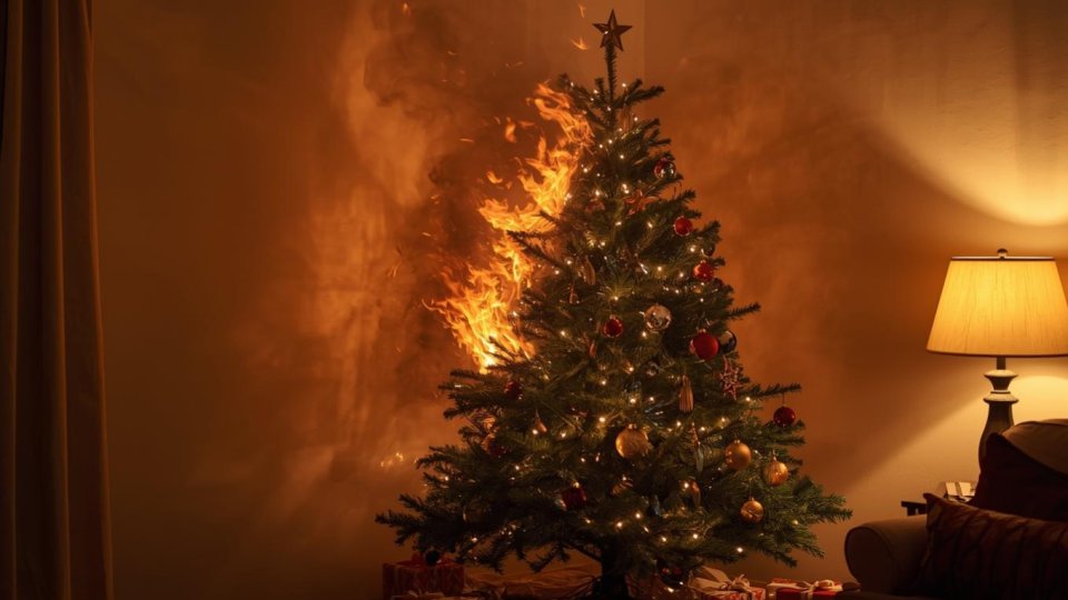 Atenţie la instalaţiile electrice folosite pentru decorarea bradului şi a locuinţei!