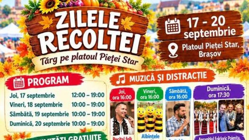 "Zilele Recoltei", la Piața Star
