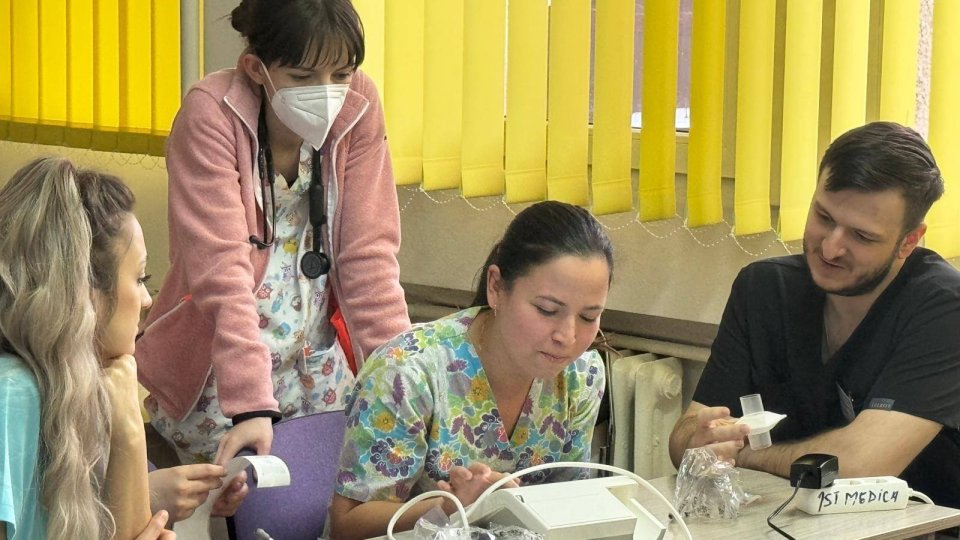 Campanii caritabile pentru dotarea cabinetului de explorări respiratorii în Policlinica de Copii Brașov