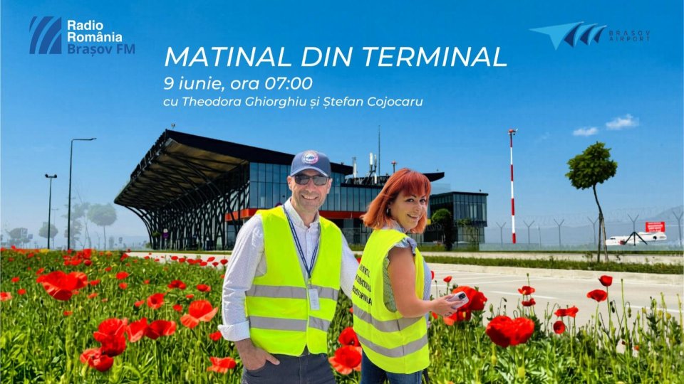 Matinal din terminal, în cea mai aglomearată zi a Aeroportului Brașov