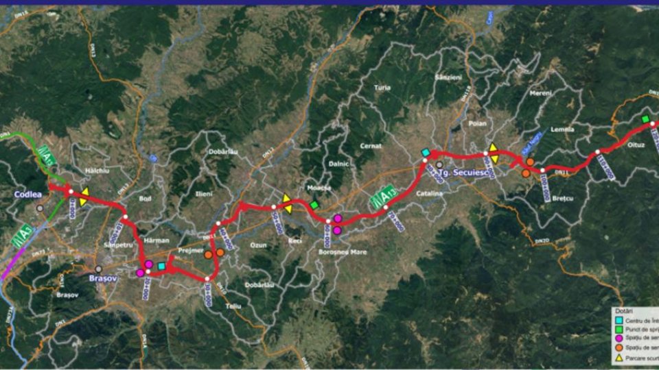 Un nou pas pentru Autostrada A13 Brașov-Bacău