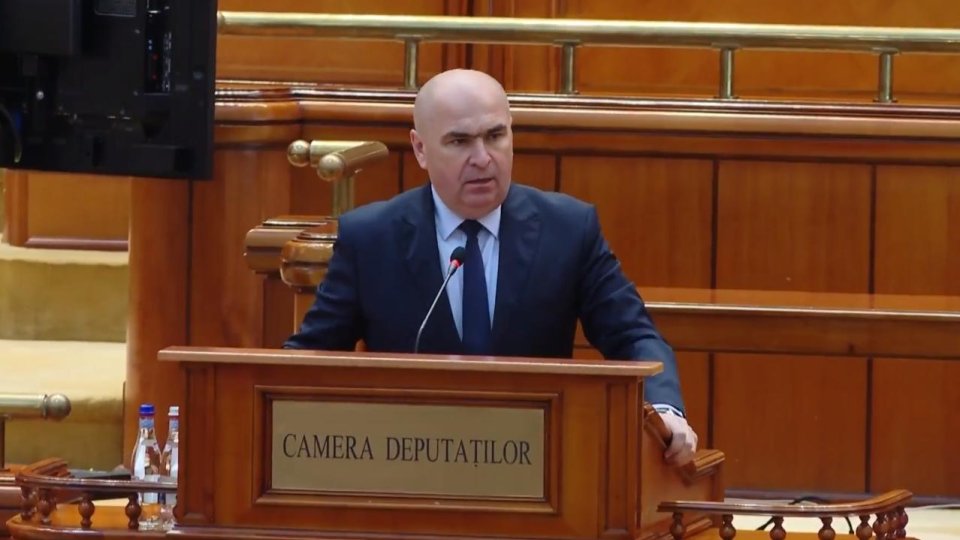 Parlamentul a respins prin vot moţiunea de cenzură împotriva guvernului Bolojan