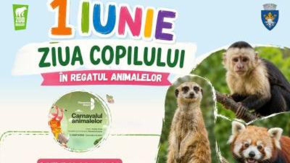 „Ziua Copilului în Regatul Animalelor” - eveniment special organizat de Grădina Zoologică Brașov
