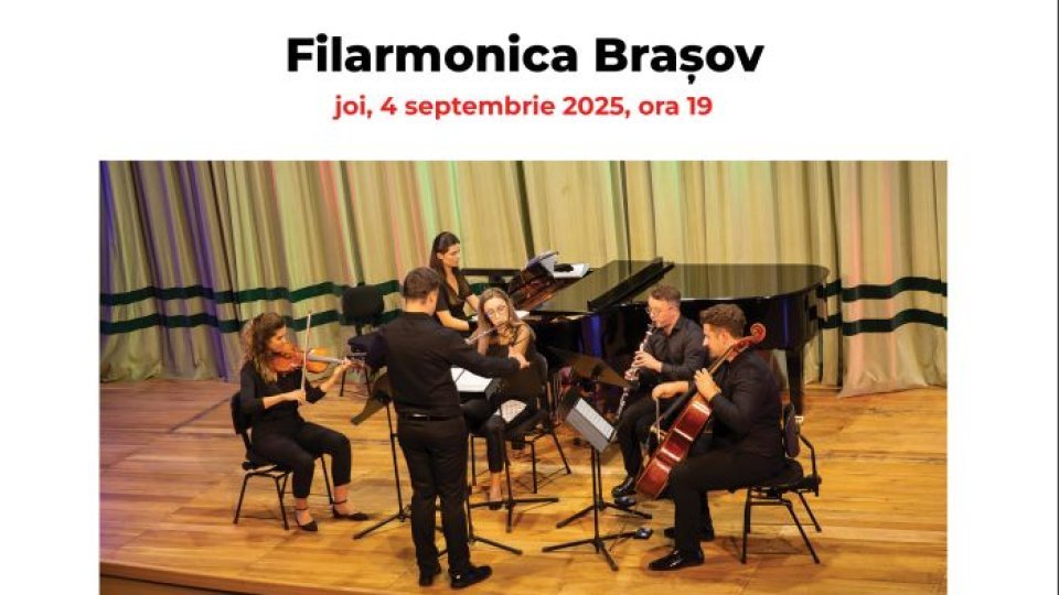 Toamnă plină de evenimente la Filarmonica Brașov