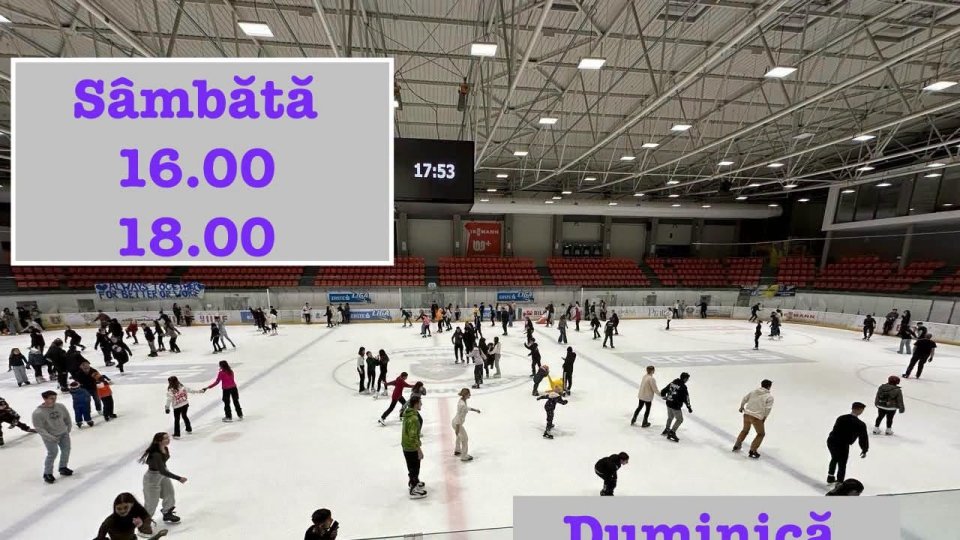 Pregătiți patinele! Începe sezonul la patinoarul din Parcul Tractorul