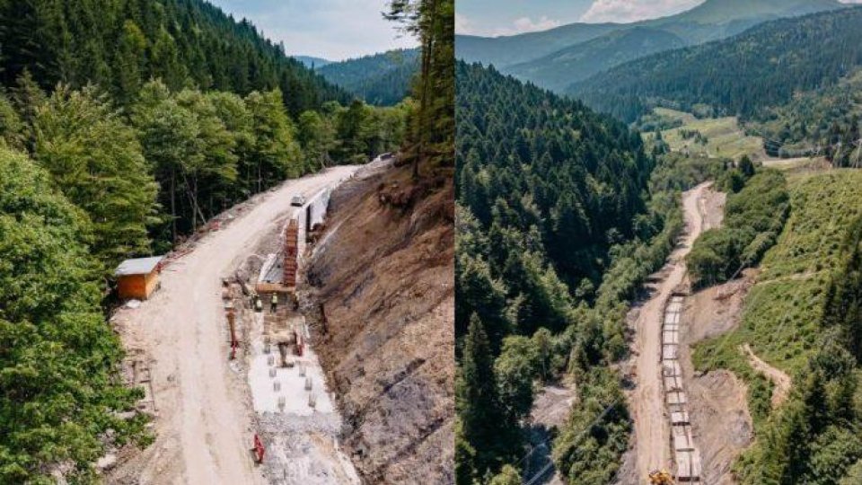 Stadiu de execuție de peste 20% la alternativa de pe DN1, Valea Doftanei - Săcele
