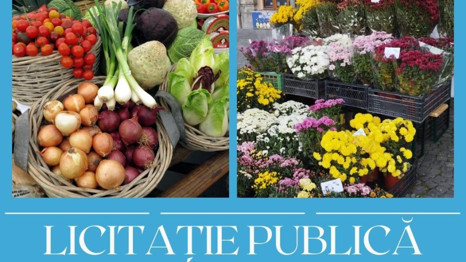 Licitații pentru tarabe în piețele Brașovului