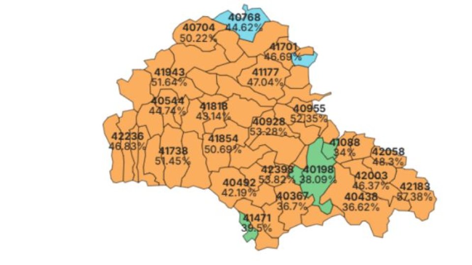 Prezidențiale 2025, primul tur: George Simion câștigă alegerile în județ. Nicușor Dan se impune în municipiul Brașov