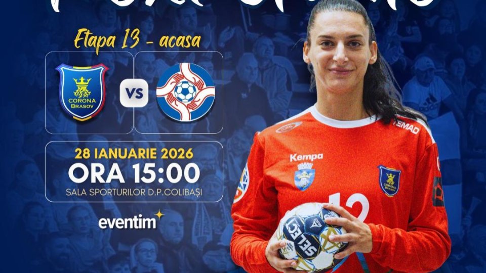 Handbal feminin / Corona - HC Zalău, astăzi, în Sala Sporturilor