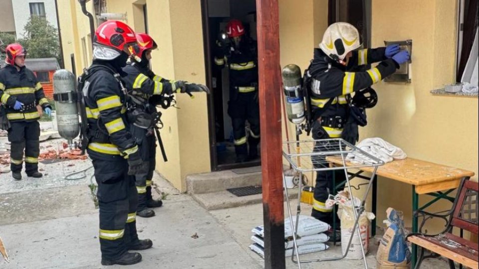 Explozie la o casă din municipiul Brașov