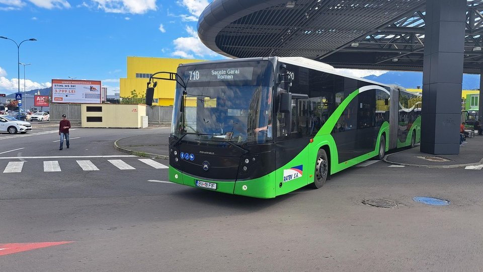 Traseu deviat pentru autobuzului metropolitan 710