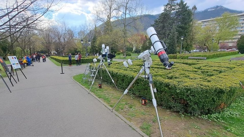 Observații solare gratuite oferite de Planetariul Cosmonaut Dumitru Prunariu