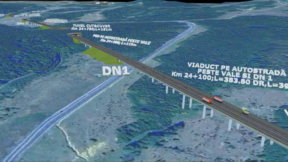 Ministerul Transporturilor a aprobat documentația Autostrăzii Brașov – Făgăraș