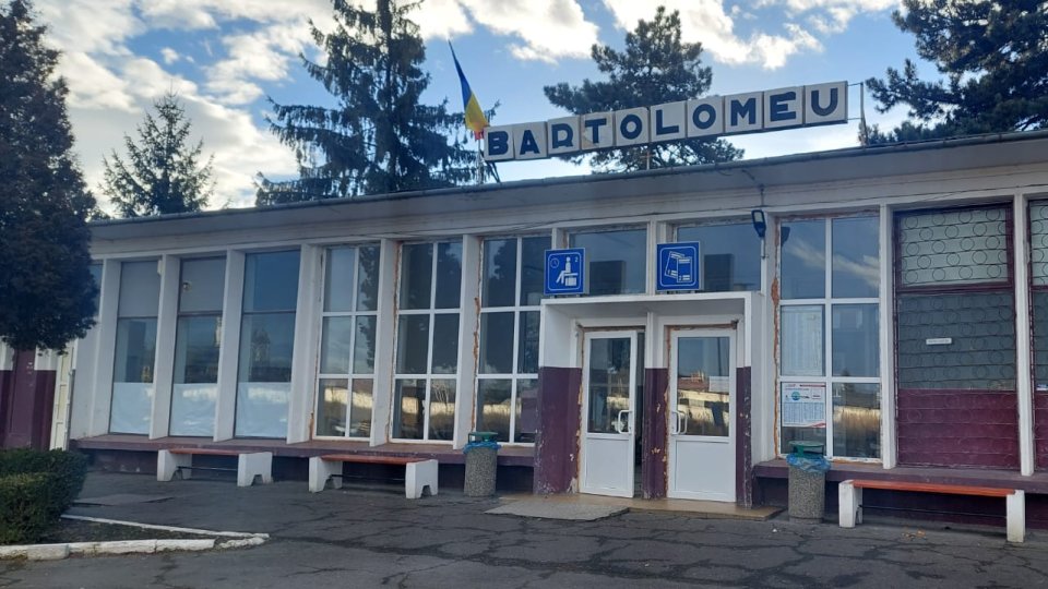 Lucrări la Gara Bartolomeu