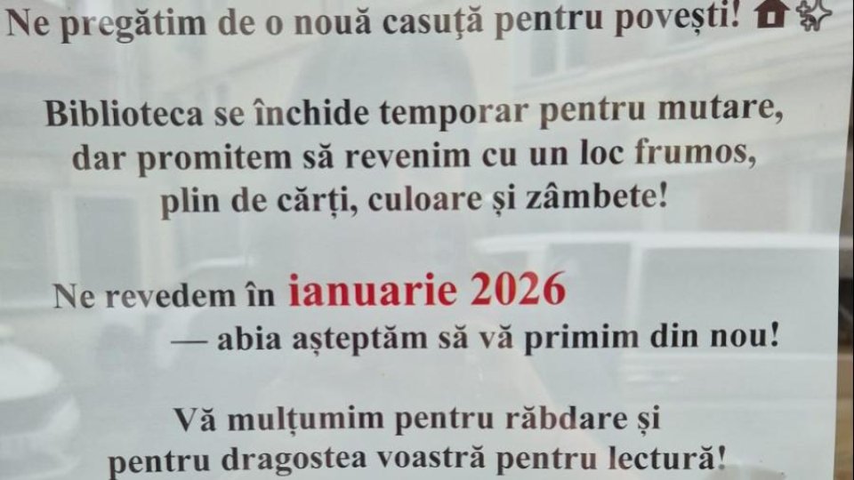 2026  va veni și cu o casă nouă pentru Biblioteca pentru copii din Brașov!