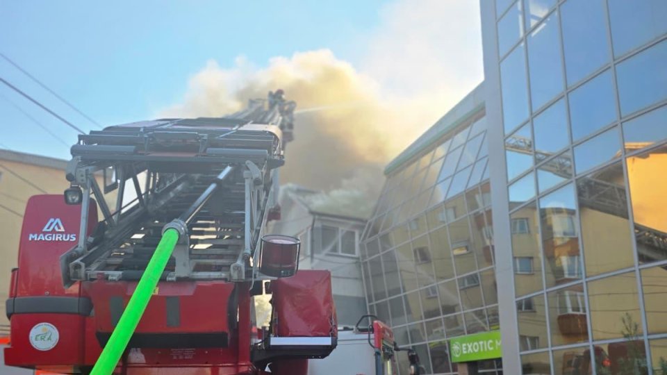Incendiu la o locuință în Codlea
