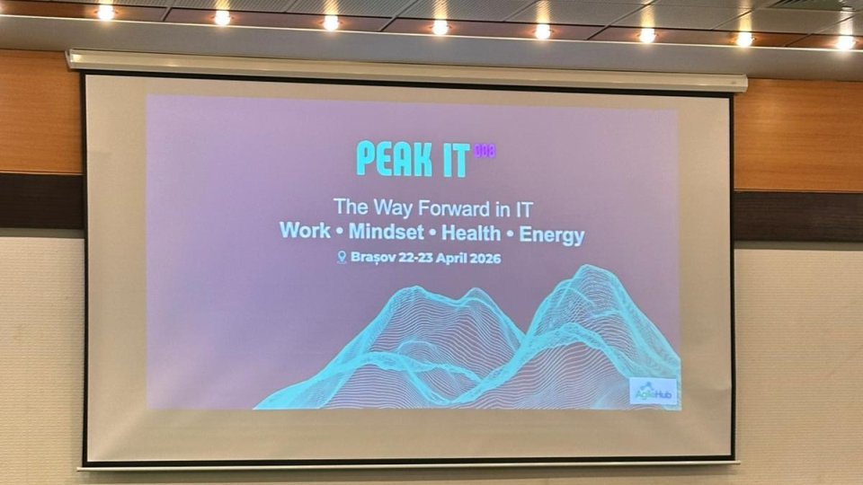 PEAK IT a revenit la Brașov! Peste 500 de experți în IT participă la eveniment