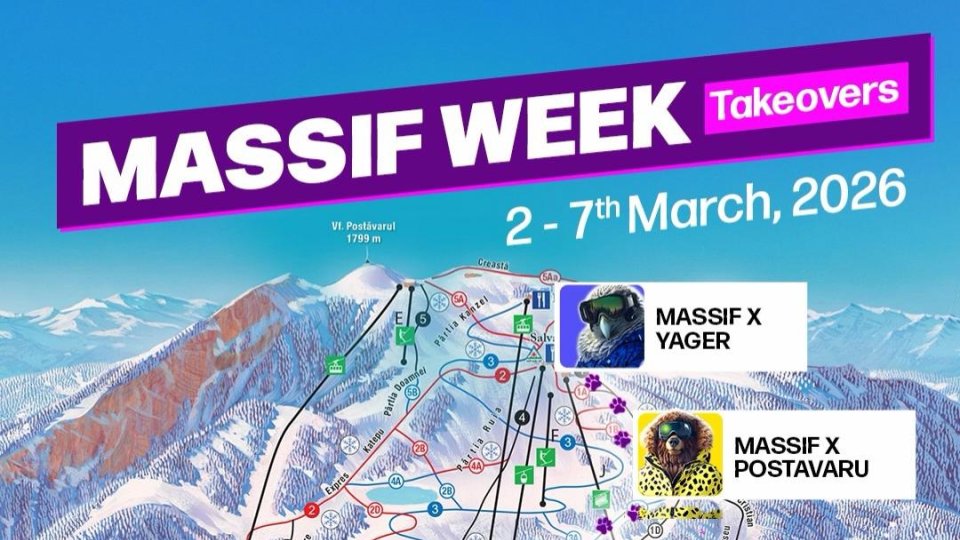 Ce artiști vin la Massif Week Takeovers și unde vor fi petreceri