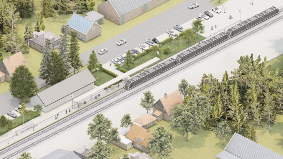 FOTO Proiectul trenului metropolitan a ajuns în faza ridicărilor topografice și a studiilor geotehnice