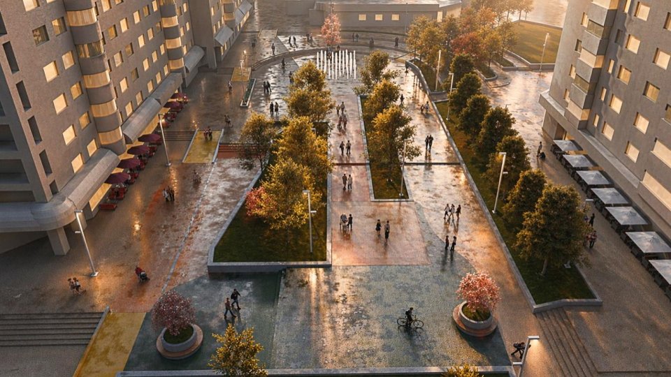 Pietonalul din Valea Cetății, mai aproape de modernizare