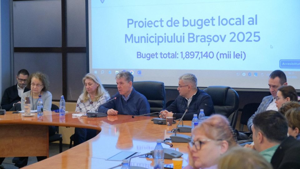 Bugetul Braşovului este de aproape 1,9 miliarde de lei