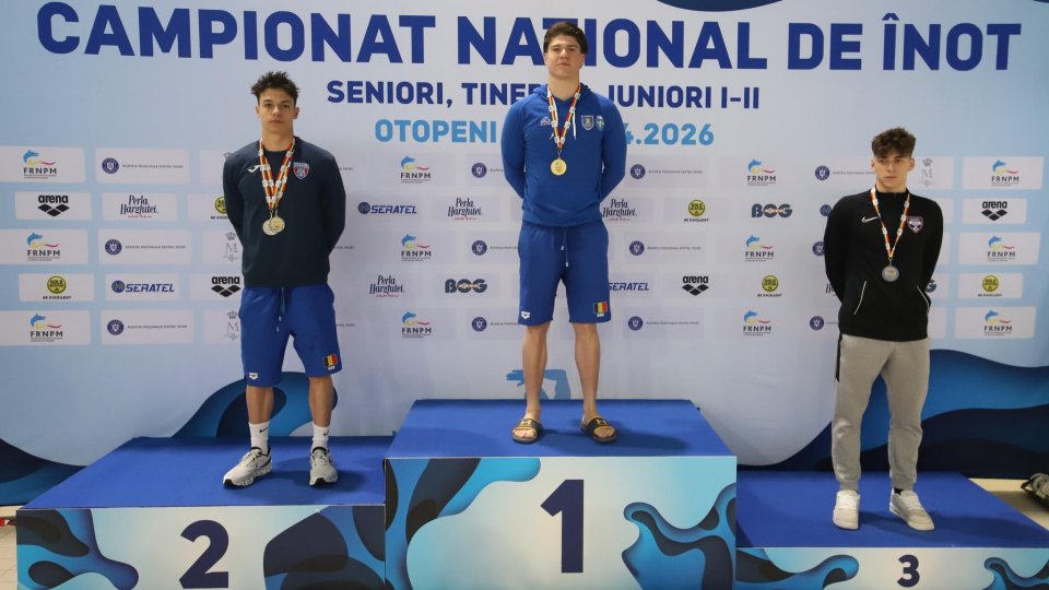 Înot. Medalii pentru cluburile brașovene la Campionatele Naționale