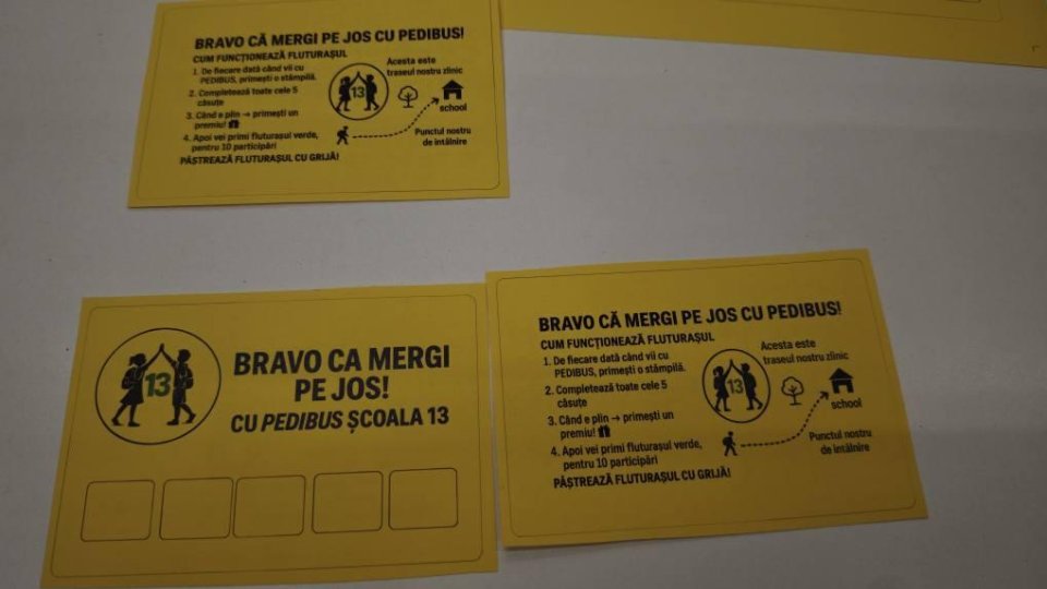 "Taxiul părintelui" sau „Pedibus” a prins contur și la Braşov