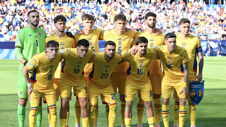 Fotbal: România a fost eliminată de la Campionatul European sub 21 de ani