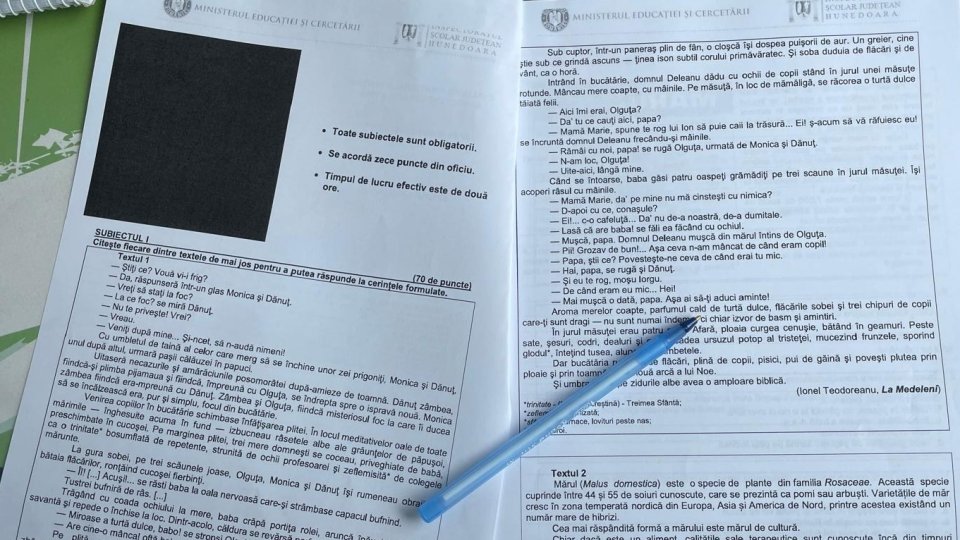 Săptămâna aceasta are loc simularea Evaluării Naţionale